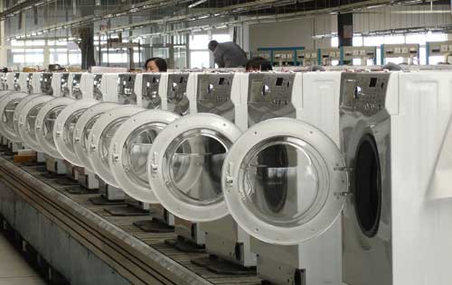 滚筒洗衣机生产线