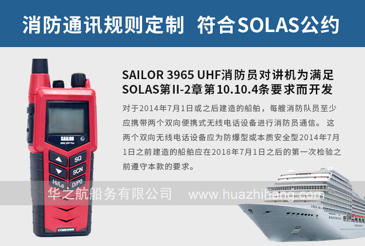 SAILOR SP3965 UHF