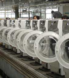 滚筒洗衣机生产线
